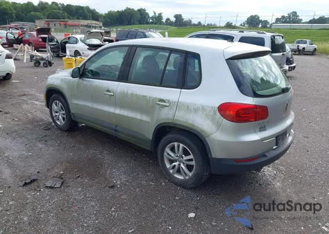 2014 Volkswagen Tiguan S/Se/Sel/R-Line из США, поврежденный, VIN WVGBV3AX7EW534359